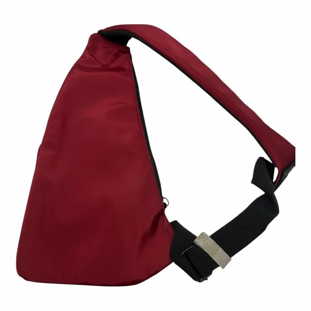 Brand New FP Movement by Free People Sprinter Sling Bag Backpack Red Crimson